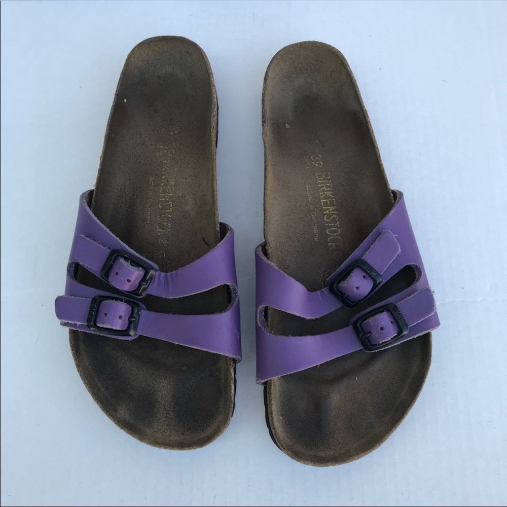 Purple Birkenstock’s